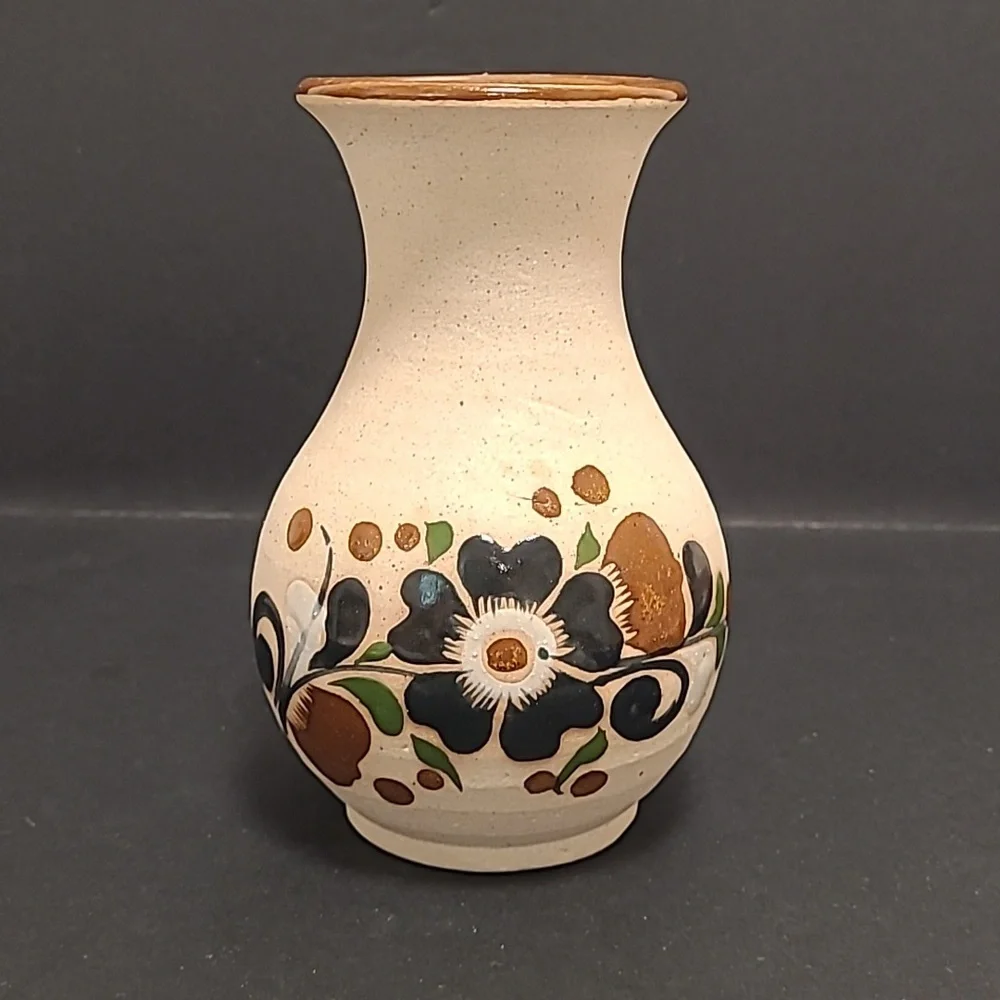 Vintage Mexican Pottery Vase